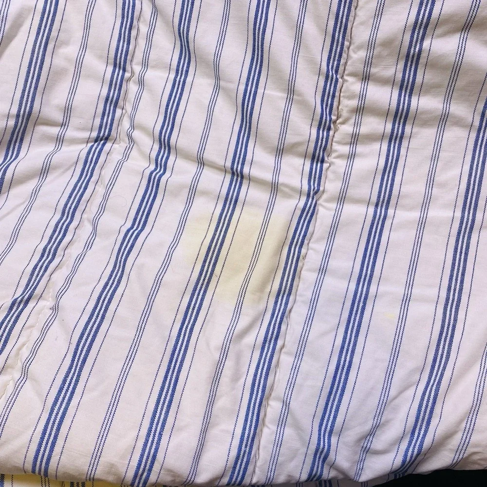 Vintage Ralph Lauren RARE Blaine Queen Size Comforter White Floral Cottage-Core